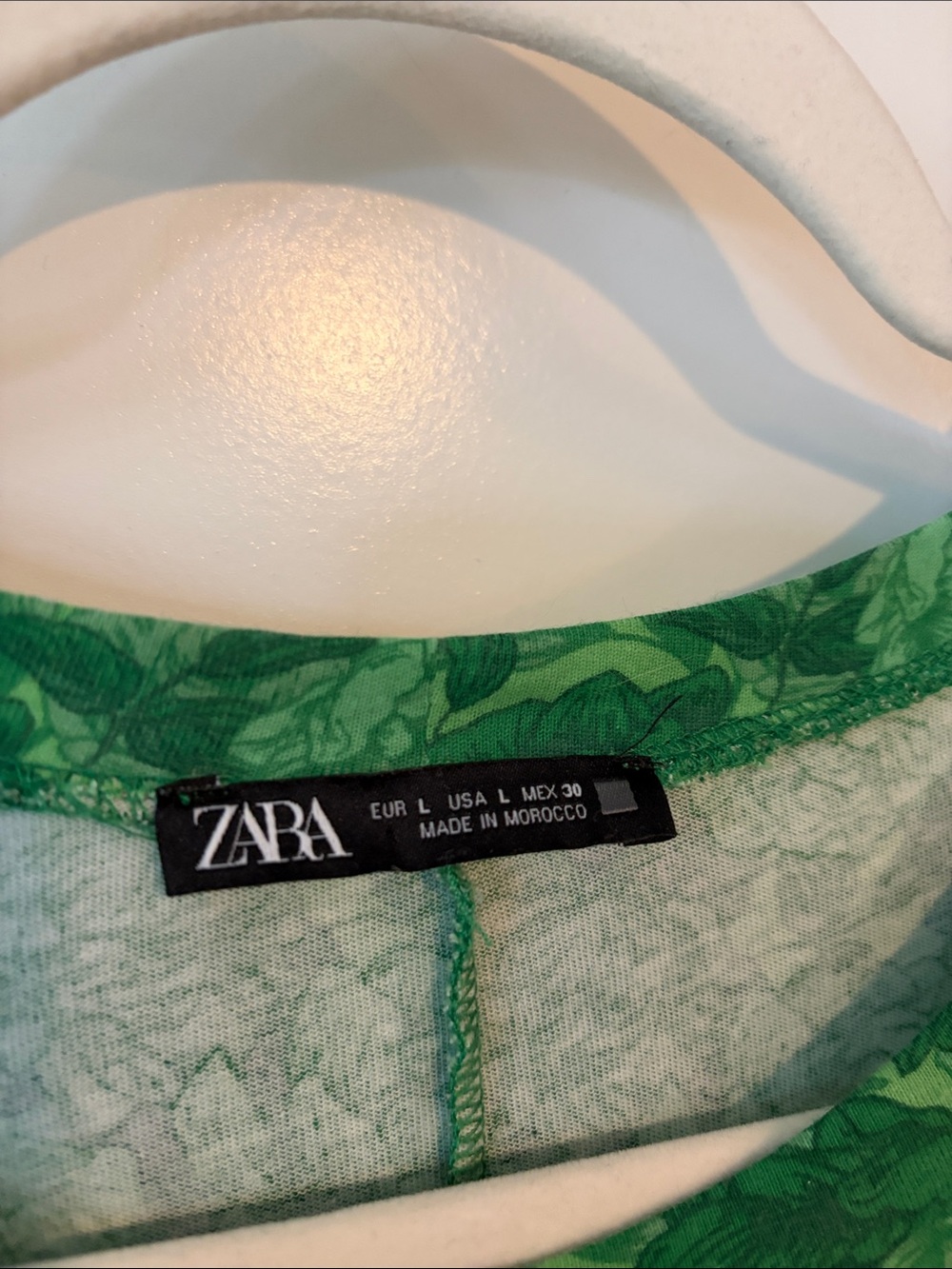 ZARA | Ruffle Flutter Sleeve Mini Shift Dress - Picture 4 of 16